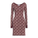 【送料無料】 マリーン セル レディース ワンピース トップス Mini dresses Red