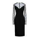 【送料無料】 ジバンシー レディース ワンピース トップス Midi dresses Black