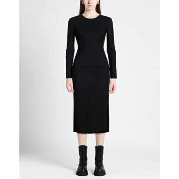 【送料無料】 パトリツィア ペペ レディース ワンピース トップス Midi dresses Black
