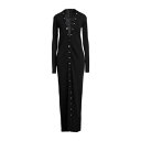 【送料無料】 ジ アティコ レディース ワンピース トップス Maxi dresses Black