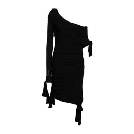 【送料無料】 エムエスジイエム レディース ワンピース トップス Mini dresses Black 【送料無料】 エムエスジイエム レディース ワンピース トップス Mini dresses Black