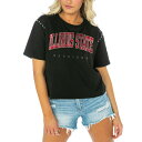 Q[fC fB[X TVc gbvX Illinois State Redbirds Gameday Couture Women's After Party Cropped TShirt Black