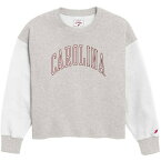 リーグカレッジエイトウェア レディース パーカー・スウェットシャツ アウター South Carolina Gamecocks League Collegiate Wear Women's Reverse Fleece Cropped Pullover Sweatshirt Gray