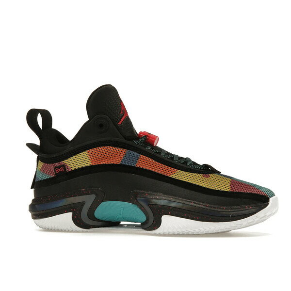 Jordan ジョーダン メンズ スニーカー 【Jordan 36 Low Black Multi-Color】 サイズ US_8.5(26.5cm) Black/Washed Teal/Vivid Sulfur/Rush Pink