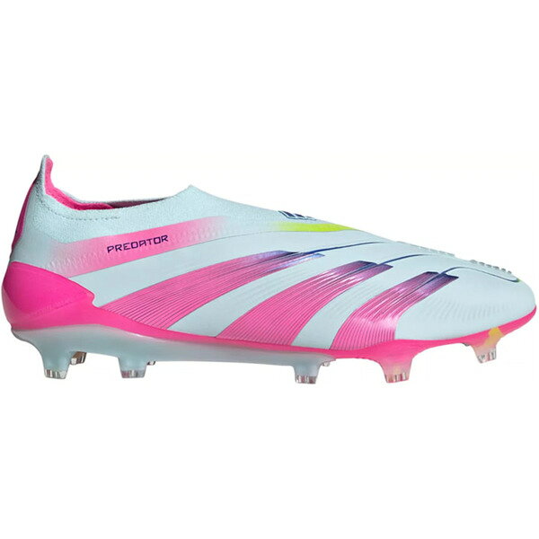 adidas アディダス メンズ スニーカー 【adidas Predator Elite Laceless FG Stellar Icon Pack】 サイズ US_11.5(29.5cm) Almost Blue Lucid Pink/Semi Solar Yellow