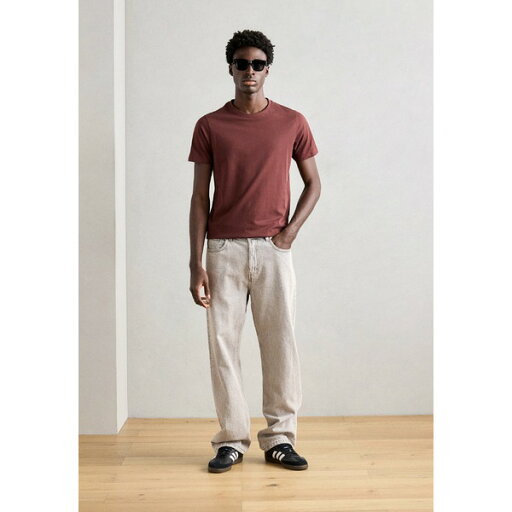 リンドーバーグ メンズ サンダル シューズ O NECK TEE 7 PACK - Basic T-shirt - navy/burgundy/green リンドーバーグ メンズ サンダル シューズ O NECK TEE 7 PACK - Basic T-shirt - navy/burgundy/green