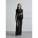 マリーン セル レディース ワンピース トップス DRAPED DRESS - Cocktail dress / Party dress - black