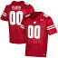 ޡ  ˥ե ȥåץ Wisconsin Badgers Under Armour PickAPlayer NIL Replica Football Jersey Red