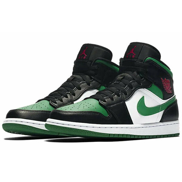 Air Jordan ジョーダン メンズ スニーカー 【Air Jordan 1 Mid 'Green Toe' 554724-067】 サイズ US_12.5(30.5cm)
