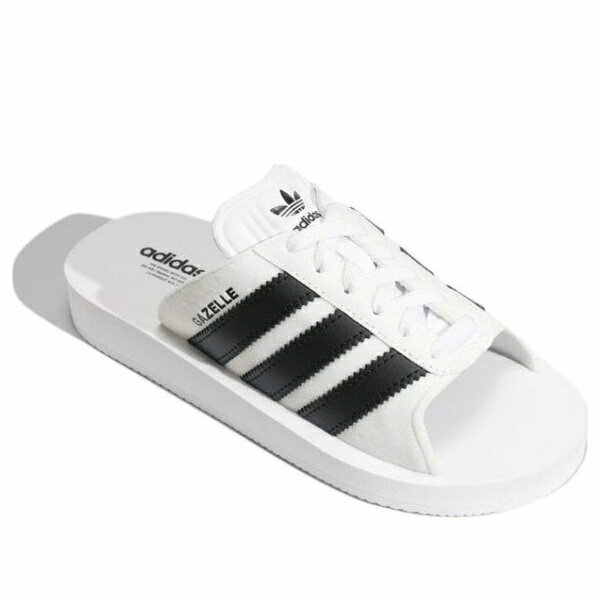 adidas アディダス メンズ スニーカー 【adidas Gazelle Beach Slides 'White Black' JQ7420】 サイズ US_7(25.0cm)