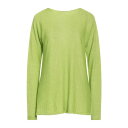 120％リノ レディース ニット&セーター アウター Sweaters Light green