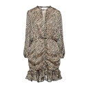 【送料無料】 ソーアリュール レディース ワンピース トップス Mini dresses Sand