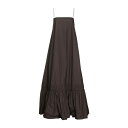 ジルサンダー JIL SANDER ジル・サンダー ワンピース トップス レディース Long dresses Dark brown