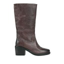 DIVINE FOLLIE ディバインフォリ ブーツ シューズ レディース Knee boots Dark brown