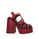 【送料無料】 ディースクエアード レディース サンダル シューズ Sandals Red