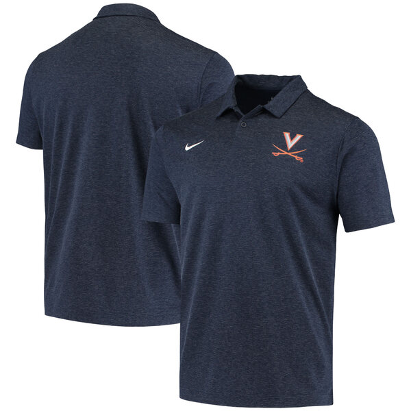 ナイキ メンズ ポロシャツ トップス Virginia Cavaliers Nike College Performance Polo Navy