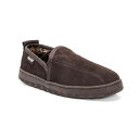 ムクルクス メンズ サンダル シューズ Men's Eric Printed Berber Suede Slip On, Tan, 13 Chocolate