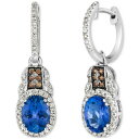 ルヴァン レディース ピアス&イヤリング アクセサリー Blueberry Tanzanite (2 ct. t.w.) & Diamond (1/2 ct. ...