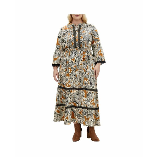 シティーシック レディース ワンピース トップス Plus Size Camille Print M