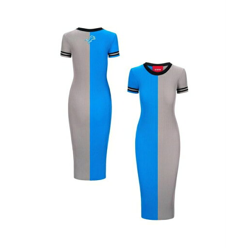 ステゥド レディース ワンピース トップス Women's Blue/Silver Detroit Lions Colleen Dress Blue, Silver ステゥド レディース ワンピース トップス Women's Blue/Silver Detroit Lions Colleen Dress Blue, Silver