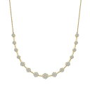ラップド イン ラブ レディース ネックレス・チョーカー・ペンダントトップ アクセサリー Diamond Flower Cluster Collar Neckl...