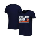 アンダーアーマー レディース カットソー トップス Women's Navy Auburn Tigers Auburn Everything School T-shirt Navy