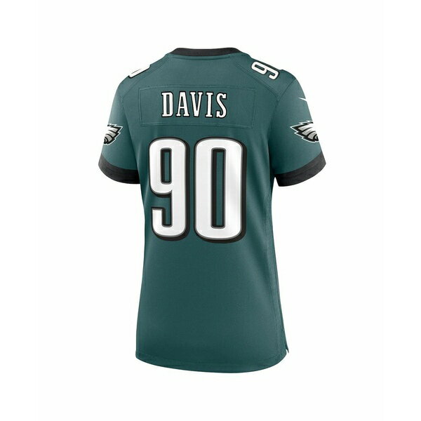ナイキ メンズ シャツ トップス Women's Dallas Goedert White Philadelphia Eagles Game Jersey Green