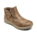 スケッチャーズ レディース ブーツ シューズ Women's Lovely Vibe Zip Boots from Finish Line Mushroom