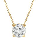 バッジェリーミシュカ レディース ネックレス・チョーカー・ペンダントトップ アクセサリー Certified Lab Grown Diamond Solitai...