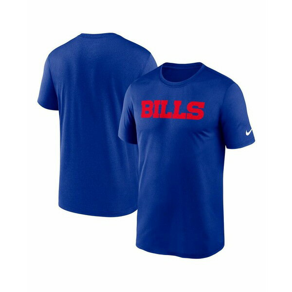 ʥ   ȥåץ Men's Royal Buffalo Bills Primetime Legend Wordmark P...