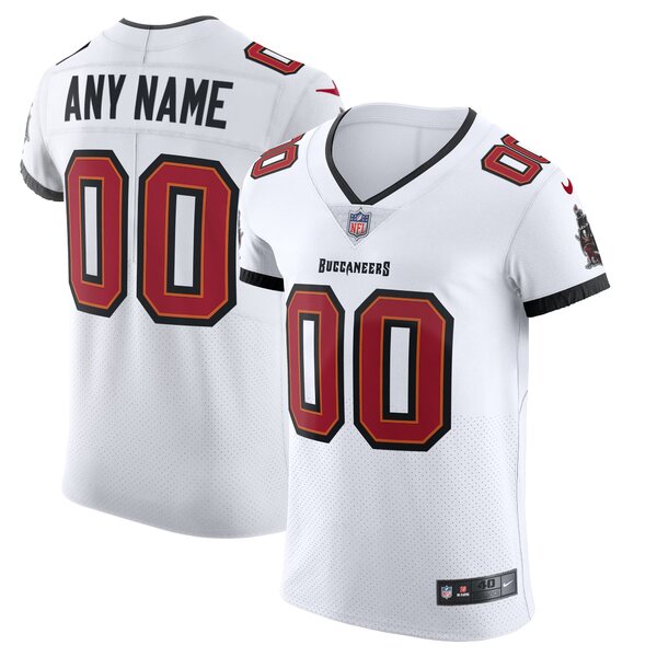 ʥ  ˥ե ȥåץ Tampa Bay Buccaneers Nike Vapor Elite Custom Jersey White