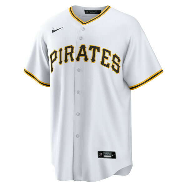 ナイキ メンズ ユニフォーム トップス Roberto Clemente Pittsburgh Pirates Nike Home Replica Player Name Jersey White