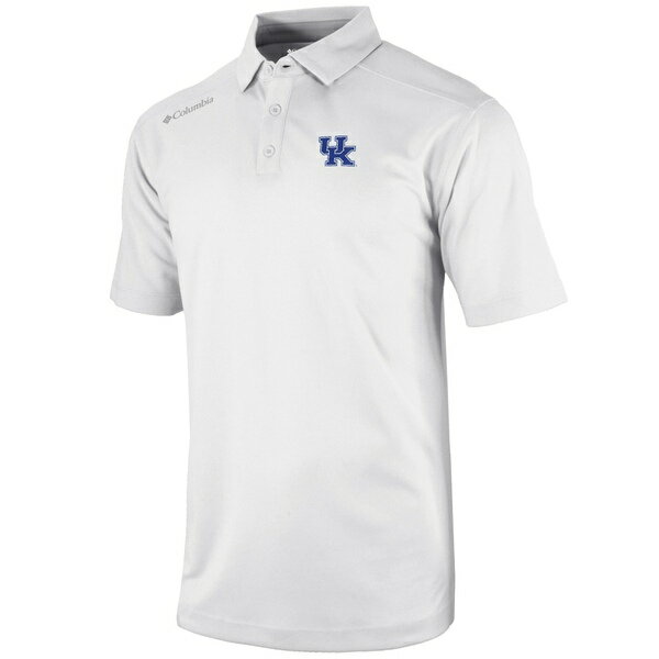 RrA Y |Vc gbvX Kentucky Wildcats Columbia OmniWick Shotgun Polo White