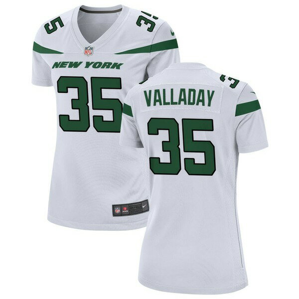 ʥ ǥ ˥ե ȥåץ New York Jets Nike Women's Custom Game Jersey White