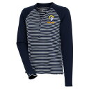 【送料無料】 アンティグア レディース Tシャツ トップス Los Angeles Rams Antigua Women 039 s Maverick Long Sleeve Henley TShirt Navy