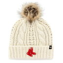 yz tH[eB[Zu fB[X Xq ANZT[ Boston Red Sox '47 Women's Meeko Knit Hat White