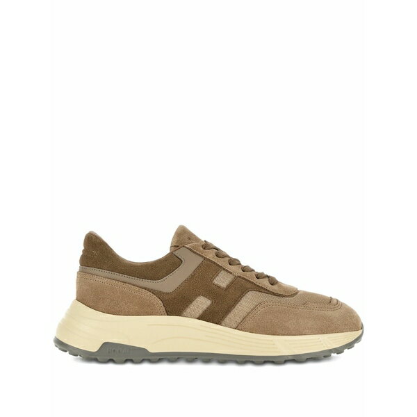 ホーガン メンズ スニーカー シューズ Hyperlight suede sneakers Brown