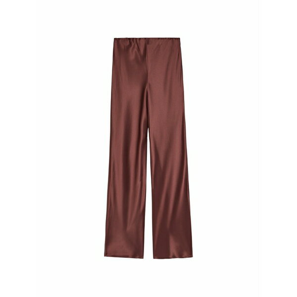 ショナ・ジョイ レディース カジュアルパンツ ボトムス Savanna satin-finish trousers Brown