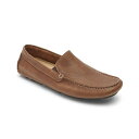 ロックポート メンズ スリッポン・ローファー シューズ Men's Rhyder Venetian Loafer Shoes Tan