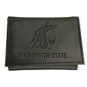 Go[O[G^[vCY Y z ANZT[ Washington State Cougars Hybrid TriFold Wallet Black