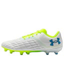 Under Armour アンダーアーマー メンズ スニーカー 【Under Armour Clone Magnetico Pro 3 FG 'White High Vis Yellow' 3027038-103】 サイズ US_11(29.0cm)(4)