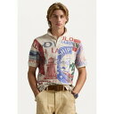 ラルフローレン メンズ サンダル シューズ CLASSIC DRY GOODS??RINT POLO SHIRT - Polo shirt - chalk he...