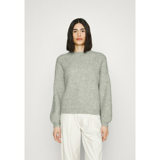 ドライコーン レディース ニット&セーター アウター RAMEA - Jumper - grey ドライコーン レディース ニット&セーター アウター RAMEA - Jumper - grey