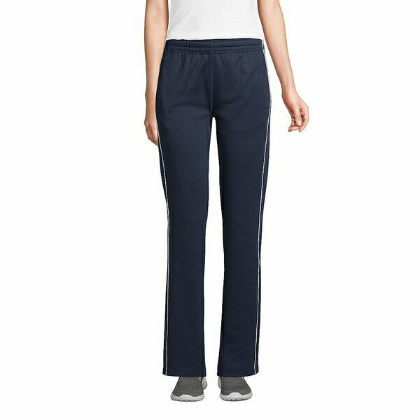 ランズエンド レディース カジュアルパンツ ボトムス Women's School Uniform Active Track Pants Classic navy