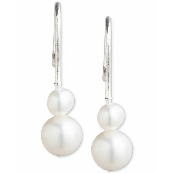 ラルフローレン レディース ピアス＆イヤリング アクセサリー Sterling Silver Genuine Freshwater Pearl Drop Earrings White