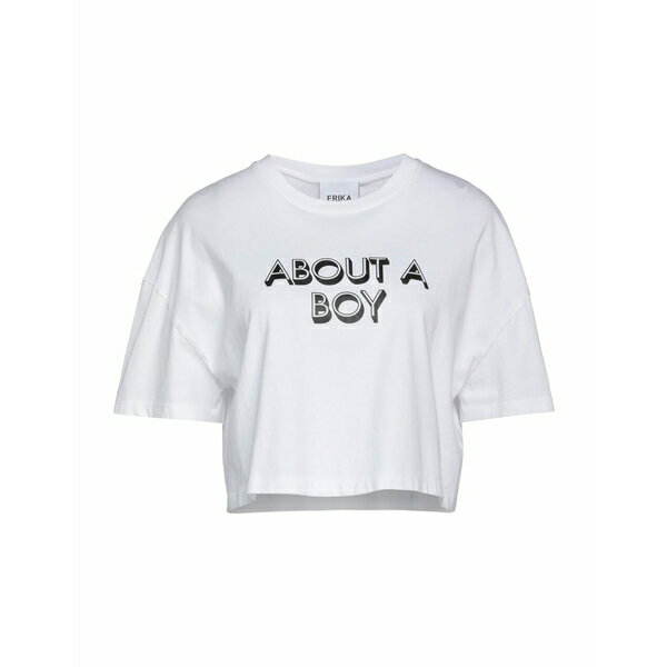 【送料無料】 エリカ・カヴァリーニ レディース カットソー トップス T-shirts White