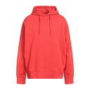 【送料無料】 カルバンクライン メンズ パーカー・スウェットシャツ アウター Sweatshirts Tomato red