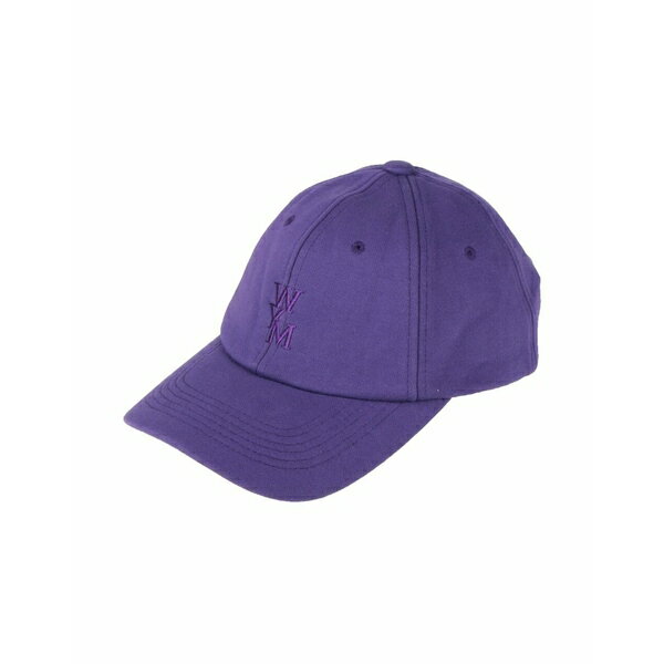  ウーヨンミ メンズ 帽子 アクセサリー Hats Purple