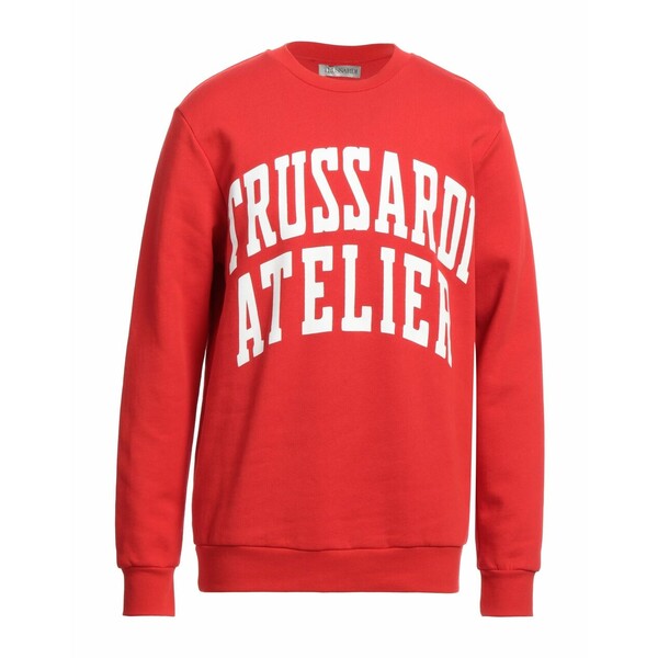 【送料無料】 トラサルディ メンズ パーカー・スウェットシャツ アウター Sweatshirts Red