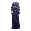 【送料無料】 エリー サーブ レディース ワンピース トップス Maxi dresses Blue